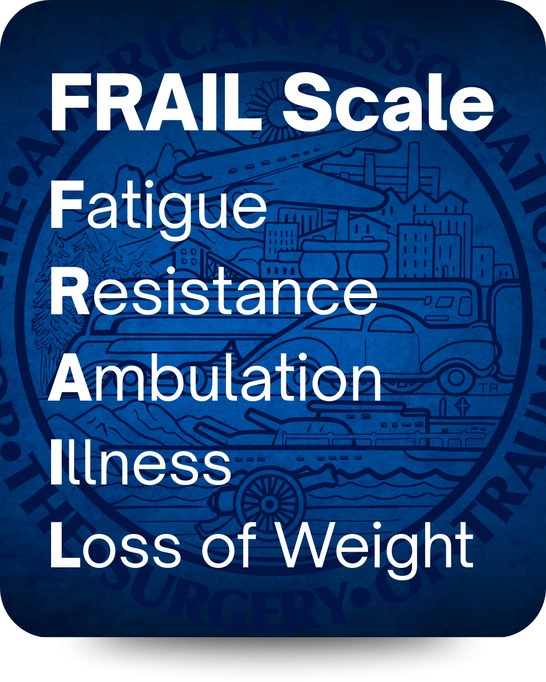 Frailty First: Risk Stratification and Protocolized Care for the Geriatric Trauma Patient