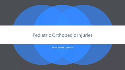 Management of Peds Trauma Pts - 1 Thumbnail