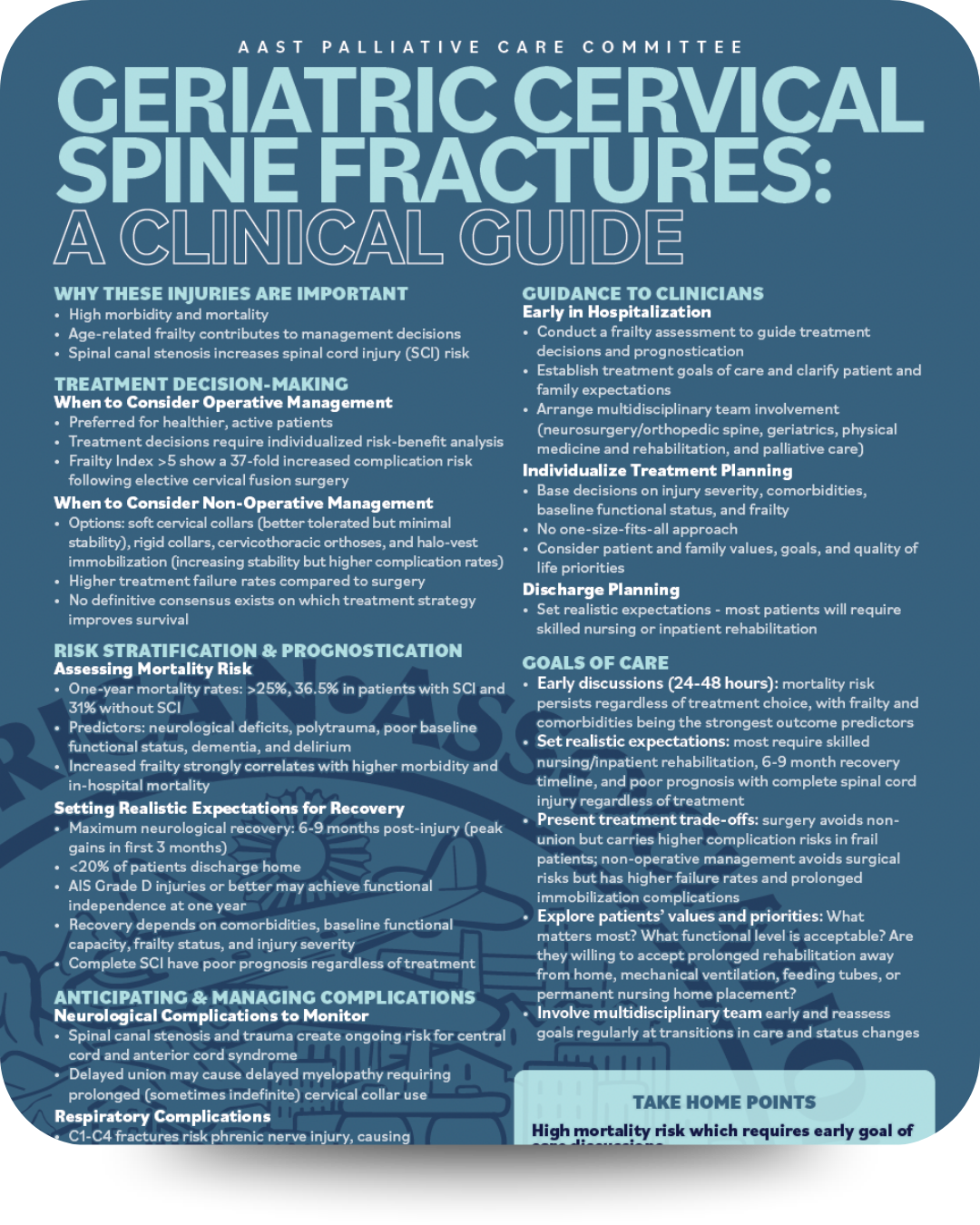 Geriatric Cervical Spine Fracture Management