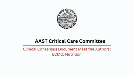 Clinical Consensus Document Meet the Authors ECMO, Nutrition.png